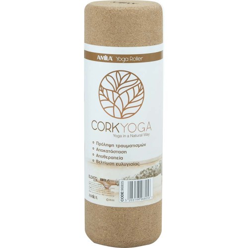 cork yoga Κύλινδρος ισορροπίας από Φελό 